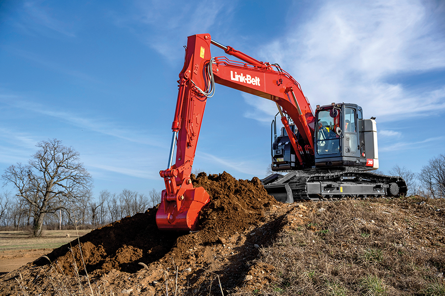 Revista MT - Link-Belt lança modelo de 26 toneladas